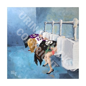 Baltimore Ravens 2024 Edition &quot;Ladies Line Was Too Long&quot; Print Only