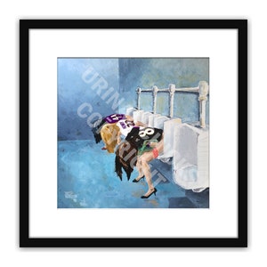 Baltimore Ravens 2024 Edition &quot;Ladies Line Was Too Long&quot; Black Frame