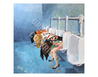 Cincinnati Bengals 2024 Edition " Ladies Line Was Too Long" Print Only