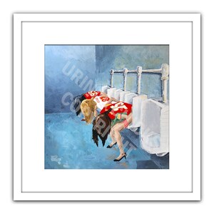 Kansas City 2024 Edition &quot; Ladies Line Was Too Long&quot; White Frame