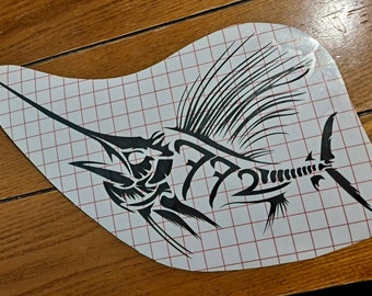 772 Sailfish Decal