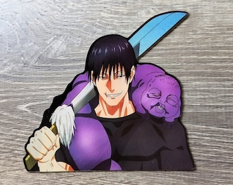 High Quality 3D Motion Anime Sticker | Car Decal | Laptop Peeker Sticker