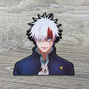High Quality 3D Motion Anime Sticker | Car Decal | Laptop Peeker Sticker