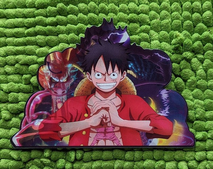 High Quality 3D Motion Anime Sticker | Car Decal | Laptop Peeker ...