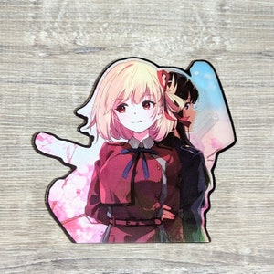 High Quality 3D Motion Anime Sticker | Car Decal | Laptop Peeker Sticker