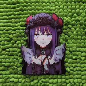 High Quality 3D Motion Anime Sticker | Car Decal | Laptop Peeker Sticker