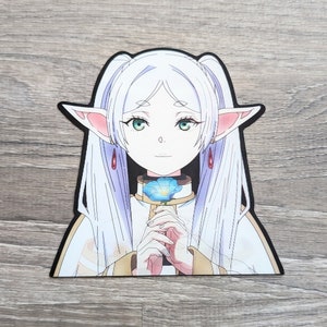 High Quality 3D Motion Anime Sticker | Car Decal | Laptop Peeker Sticker