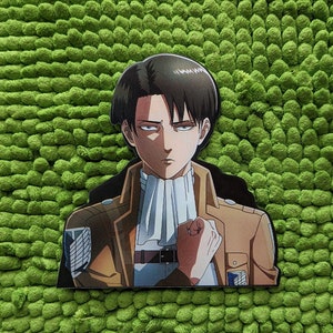 High Quality 3D Motion Anime Sticker | Car Decal | Laptop Peeker Sticker
