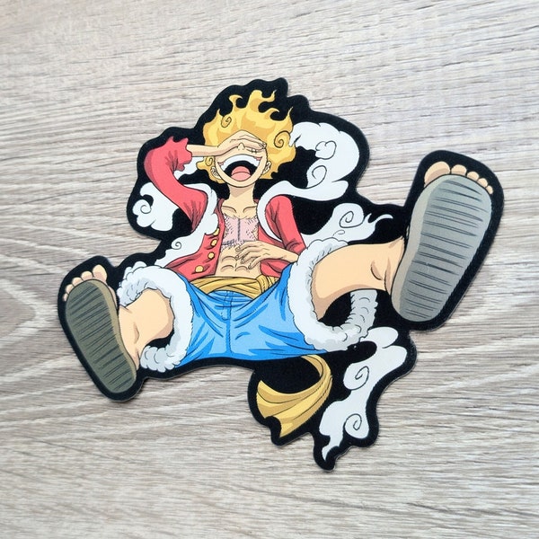 High Quality 3D Motion Anime Sticker | Car Decal | Laptop Peeker Sticker
