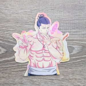 High Quality 3D Motion Anime Sticker | Car Decal | Laptop Peeker Sticker