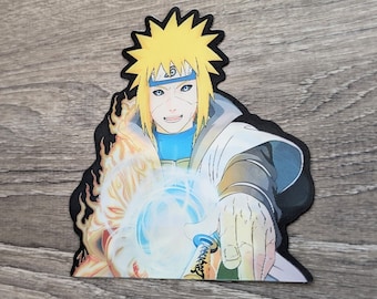 High Quality 3D Motion Anime Sticker | Car Decal | Laptop Peeker Sticker
