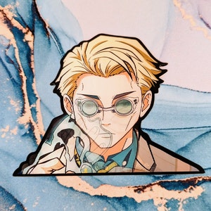 High Quality 3D Motion Anime Sticker | Car Decal | Laptop Peeker Sticker