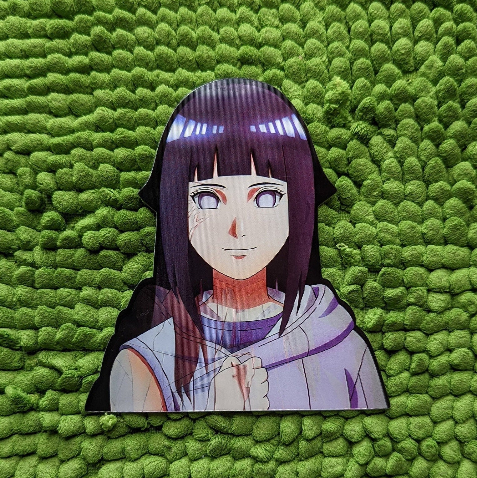 Naruto Hinata Hyuga Anime Motion Sticker For Car/Laptop/ 3D Lenticular  Peeker