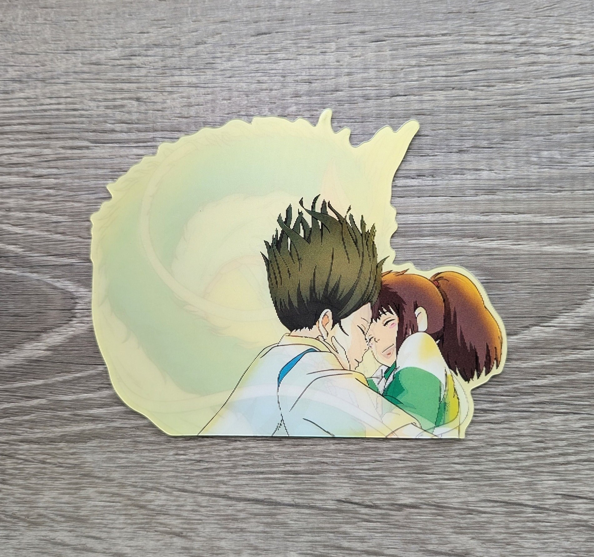High Quality 3D Motion Anime Sticker | Car Decal | Laptop Peeker ...