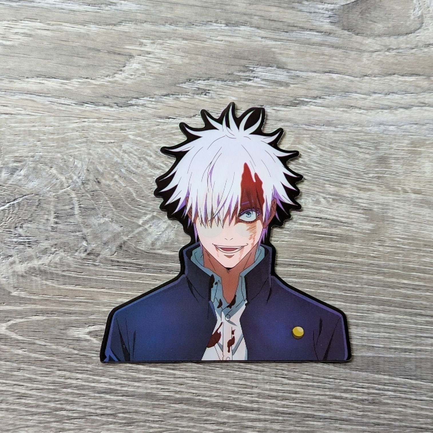 High Quality 3D Motion Anime Sticker | Car Decal | Laptop Peeker Sticker