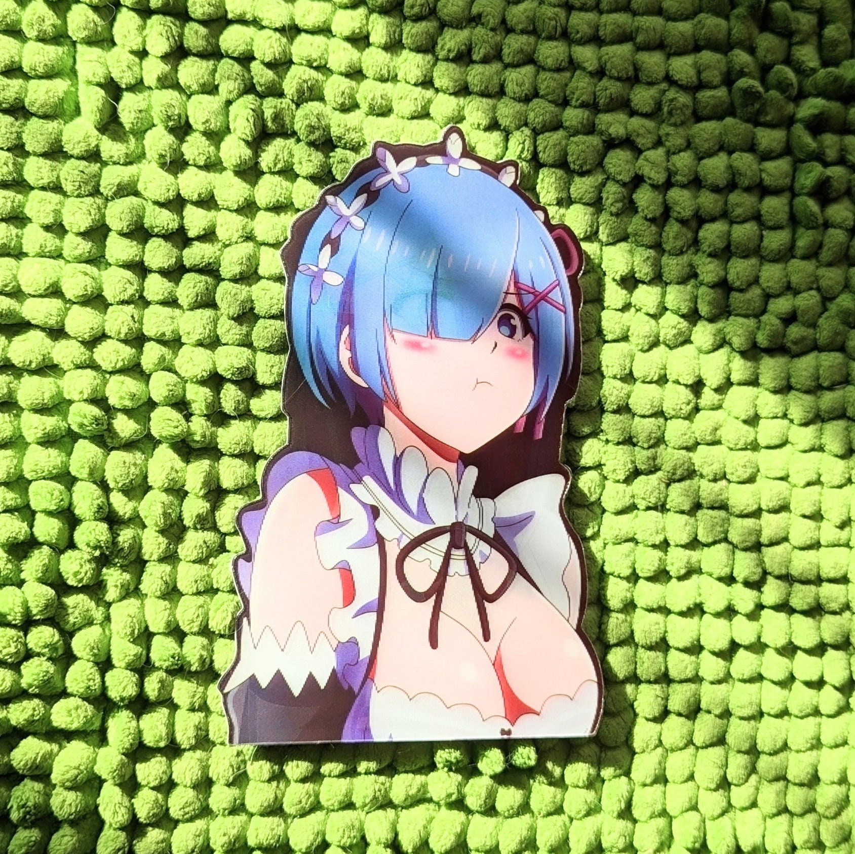 High Quality 3D Motion Anime Sticker | Car Decal | Laptop Peeker ...