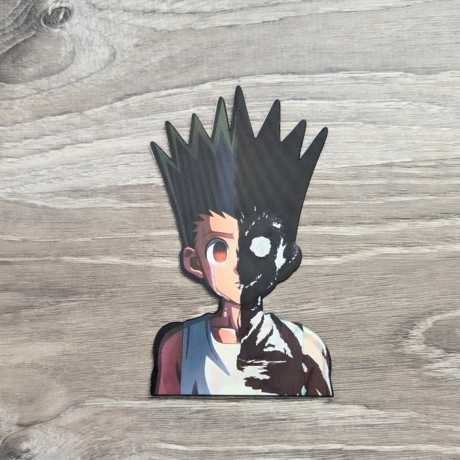 High Quality 3D Motion Anime Sticker | Car Decal | Laptop Peeker ...