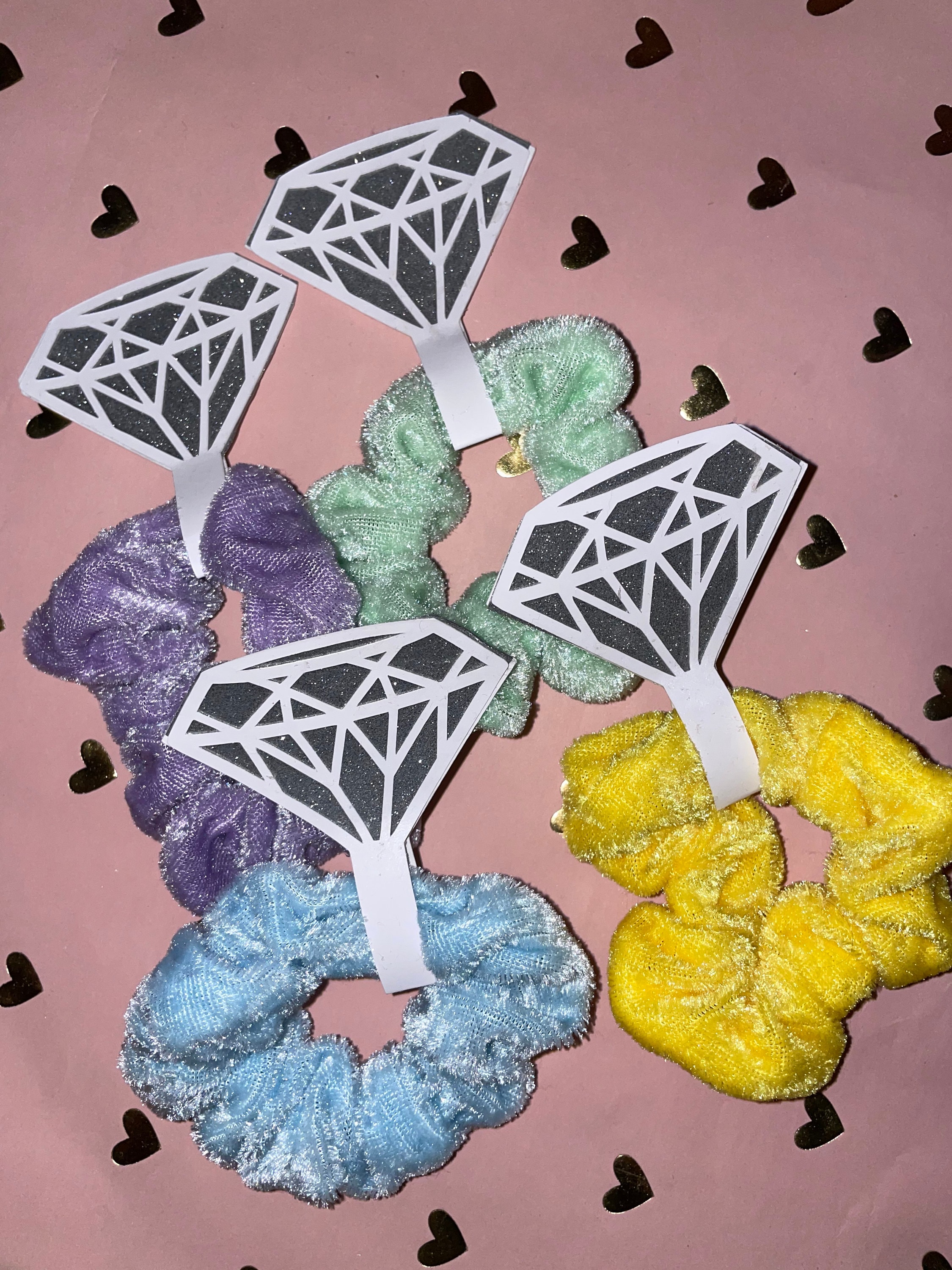 Diamond Ring Scrunchie Holder Bridesmaid Gifts Etsy