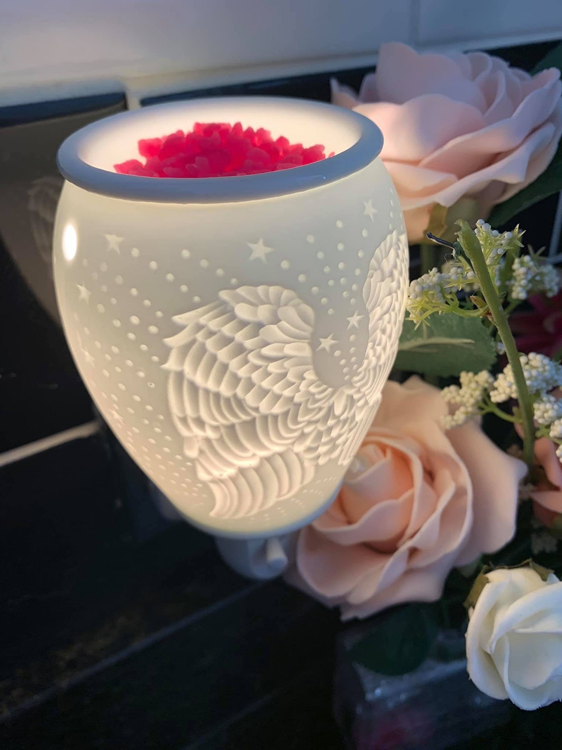 Electric Plug In Wax Melt & Oil Burner Etsy