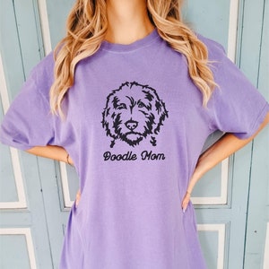 Doodle Mom Shirt, Comfort Colors® Shirt, Goldendoodle, Doodle Dog, Dog Mom Shirt, Goldendoodle Shirt, Golden Doodle, Dog Shirt, Dog Mom Gift