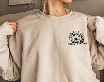 Golden Doodle Sweatshirt, Dog Mom Sweatshirt, Goldendoodle, Doodle Dog Clothes, Doodle Mom Sweatshirt, Goldendoodle Gifts, Dog Dad