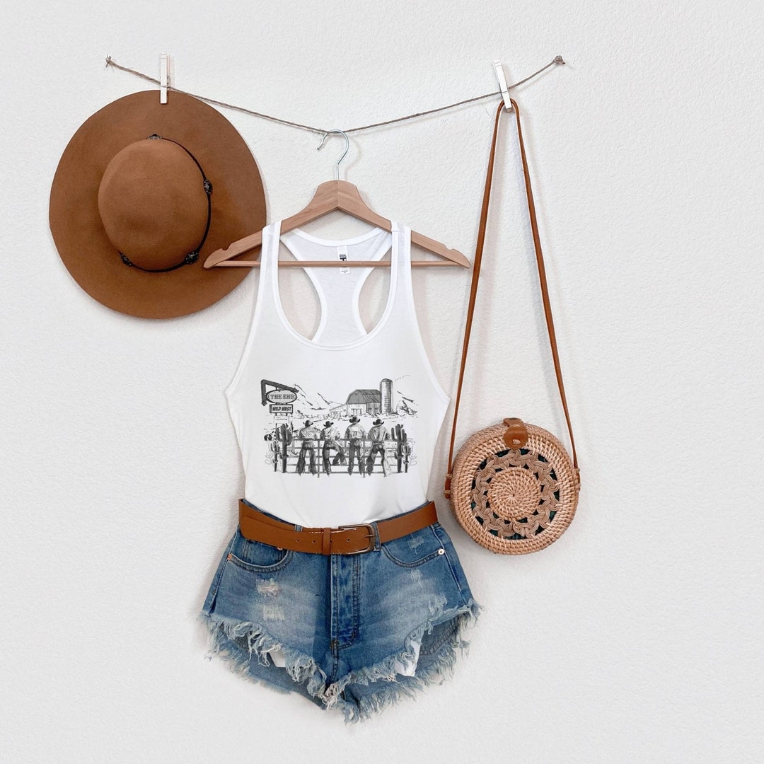 Western Tank Tops, Country Tank Tops, Western Clothing, Rodeo Shirt
