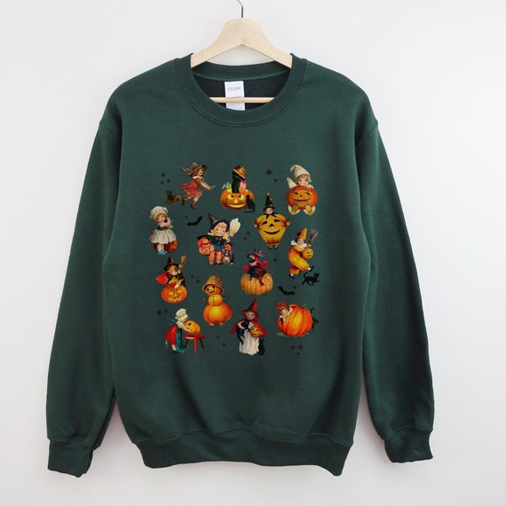 retro halloween sweatshirt