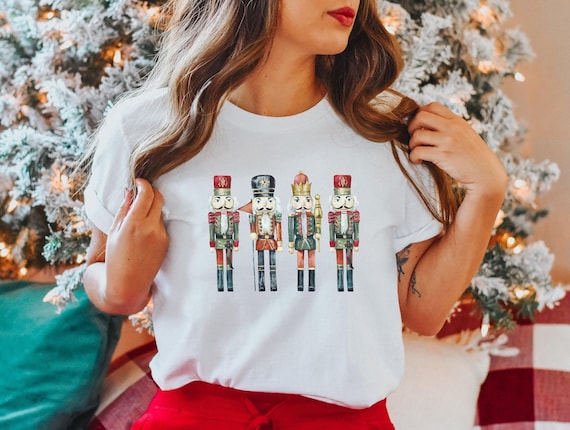 Nutcracker Shirt, Christmas Shirt, Hygge Christmas, Scandi Christmas, Xmas Shirt, Nutcracker Gift, Nutcracker Soldier, Graphic Tee