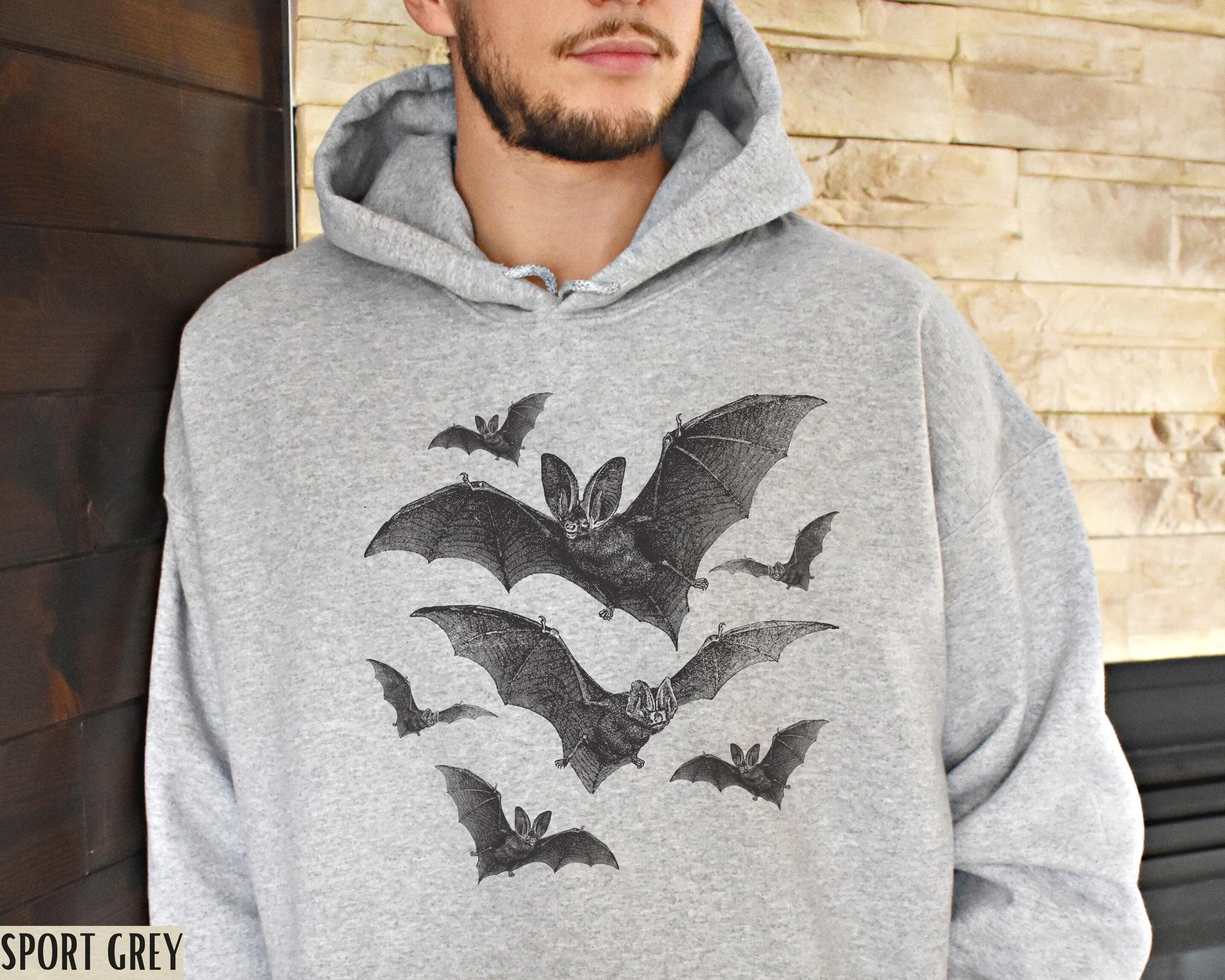 Bat hoodie plus size sale