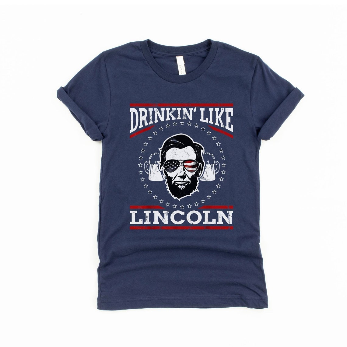 fourth of july president drinking shirts