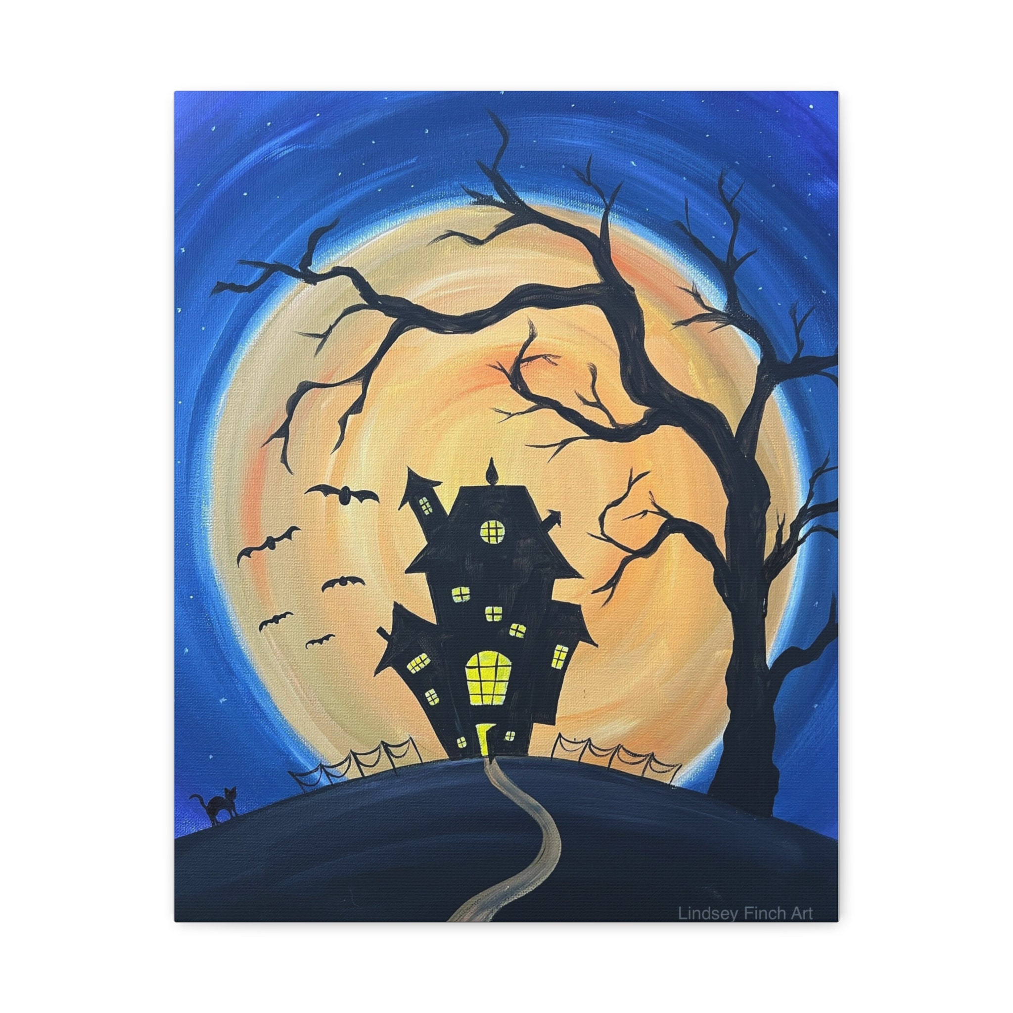 DIY Coloring Painting Canvas for Kids Halloween Gift, Acrylic Paints Framed  Canvas for Girls Boys Beginner and Home Decor - China Halloween and Art  Painting price