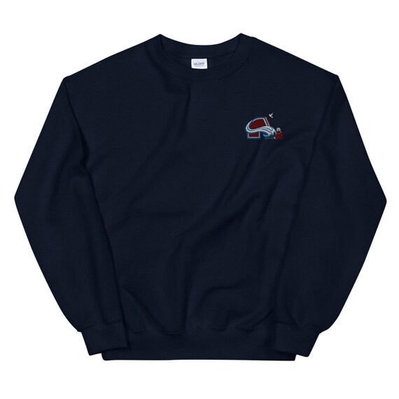 Colorado Avalanche Reverse Retro Sweater Crewneck Quebec