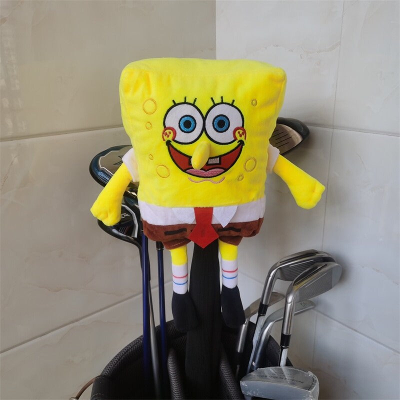 Spongebob & Patrick Driver Golf Head Cover Plush Golf Head Cover Spongebob Squarepants Plush