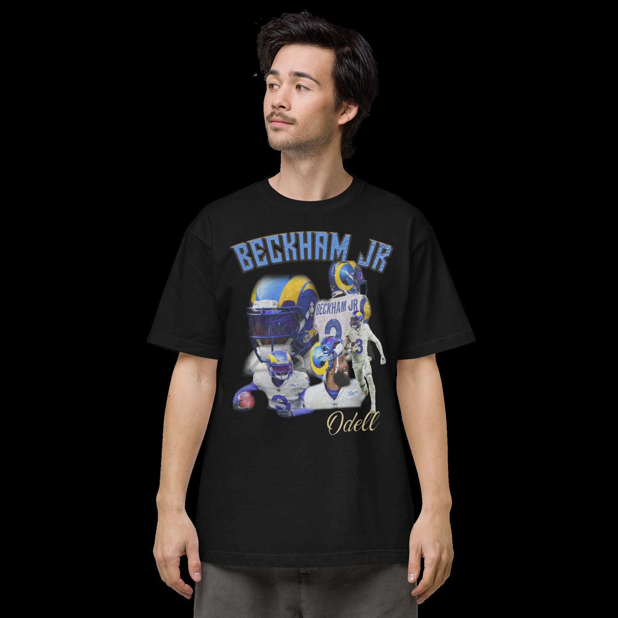 OdellBeckham JR Los Angeles Rams T Shirt ⋆ Vuccie