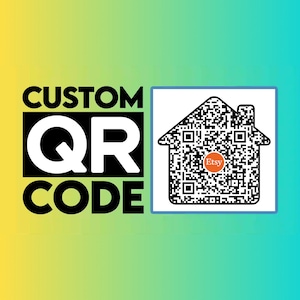 Custom QR Code with Logo, Customized, Personalized Qr Code Generator, Digital Qr Code Maker, QR Code Design for Wedding Invitation, RSVP