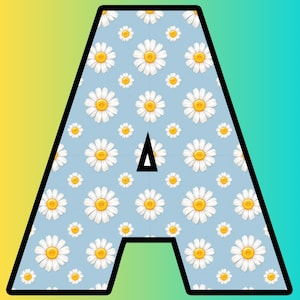 Bulletin Board Letters, Printable Uppercase Letters, Bulletin Board Alphabet Letters, Printable Letters, Classroom Letters