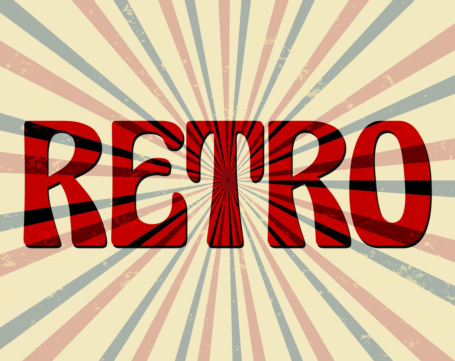 Retro Font: Bold Lettering for Cricut, Procreate, Canva (TTF File) - Etsy