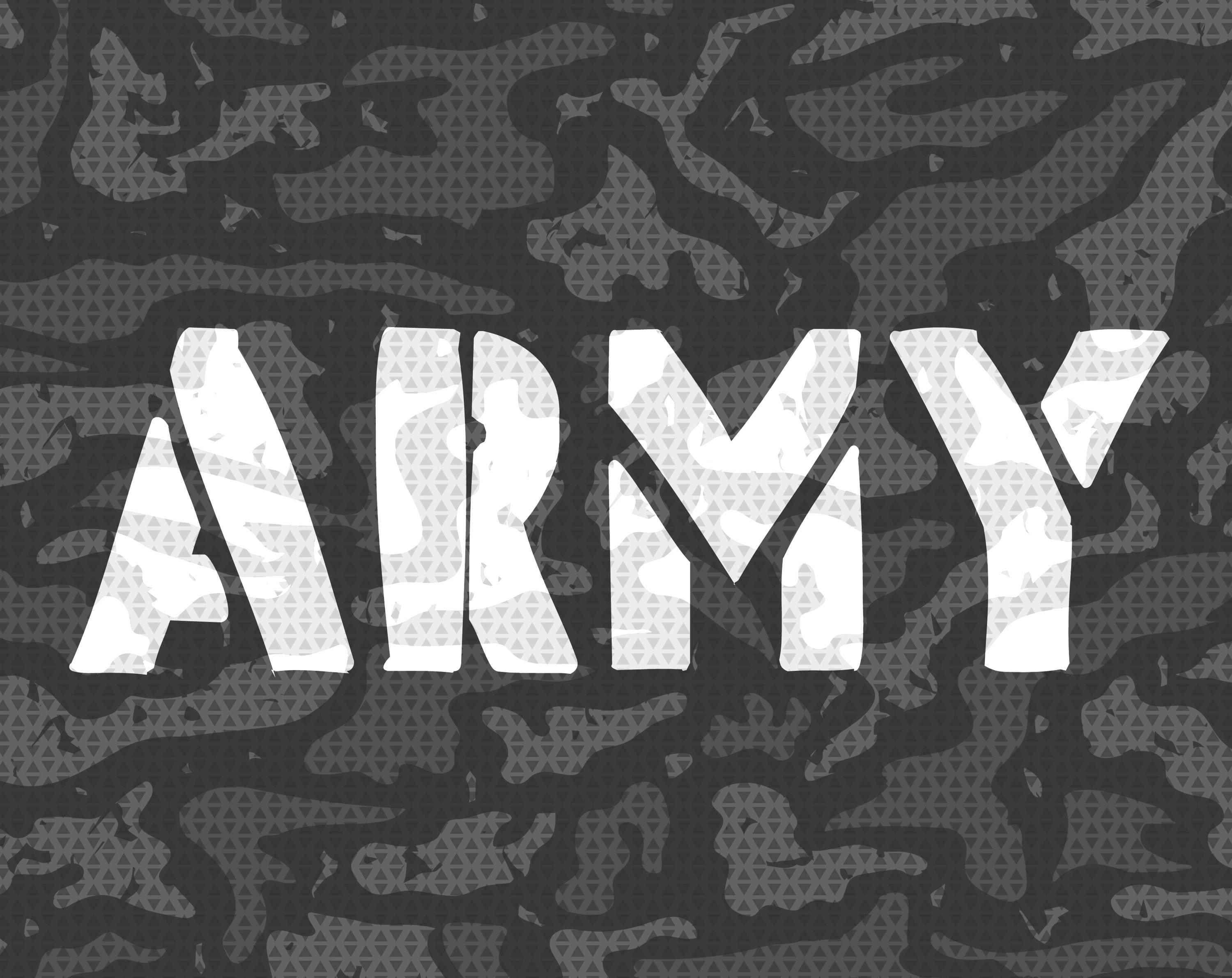 Army Stencil Font: Military Style (OTF Digital Download) - Etsy