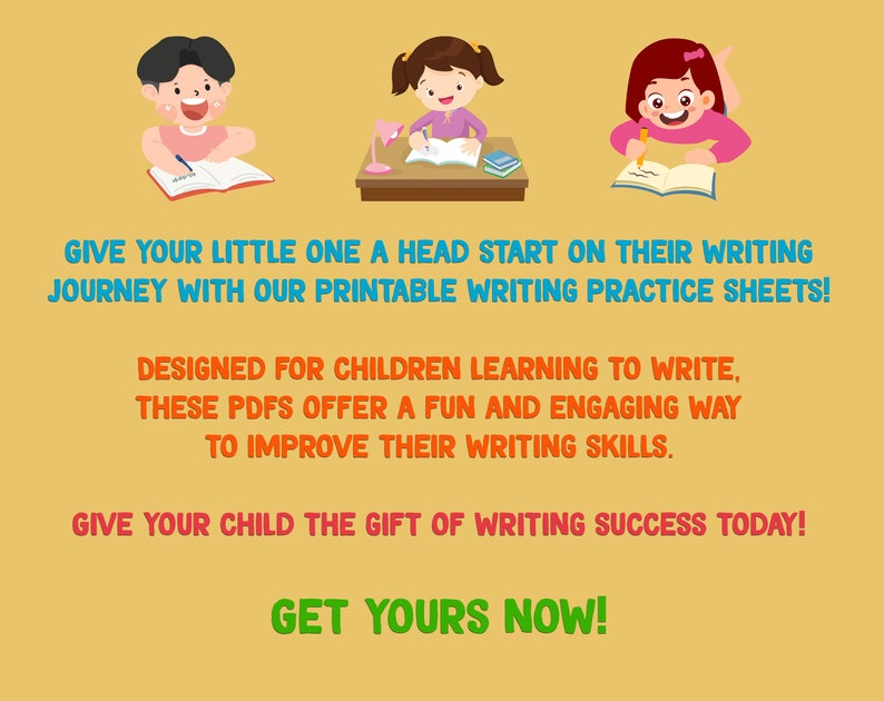 Printable Writing Practice Sheets, Handwriting Practice Worksheets