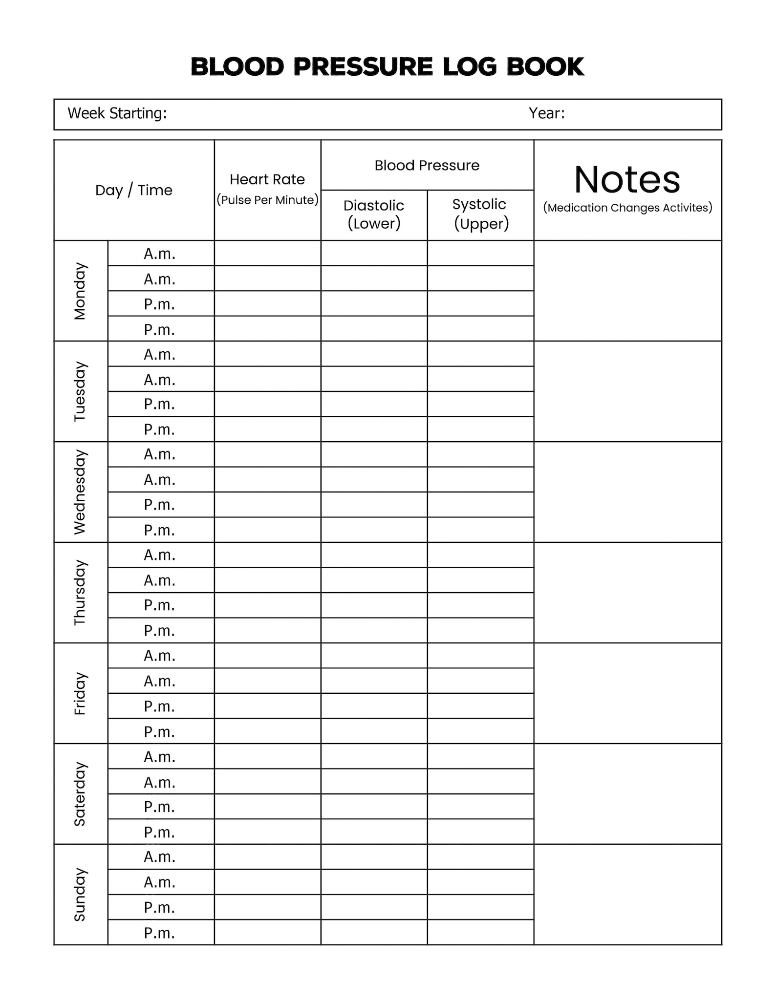 Hbpm Chart.pdf Daily Blood Pressure Log Book Printable High Blood Pressure Sheet PDF ...