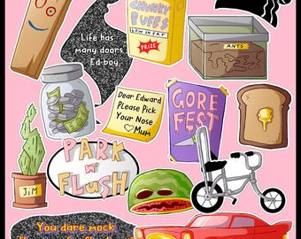 Ed, Edd n Eddy Stickers