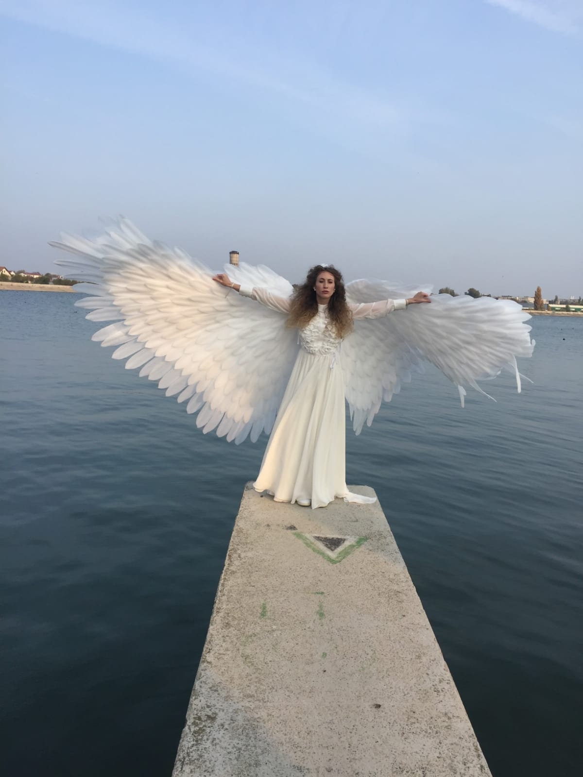 Giant Angel Wings Large Wings White Wings Christmas Wings Cosplay