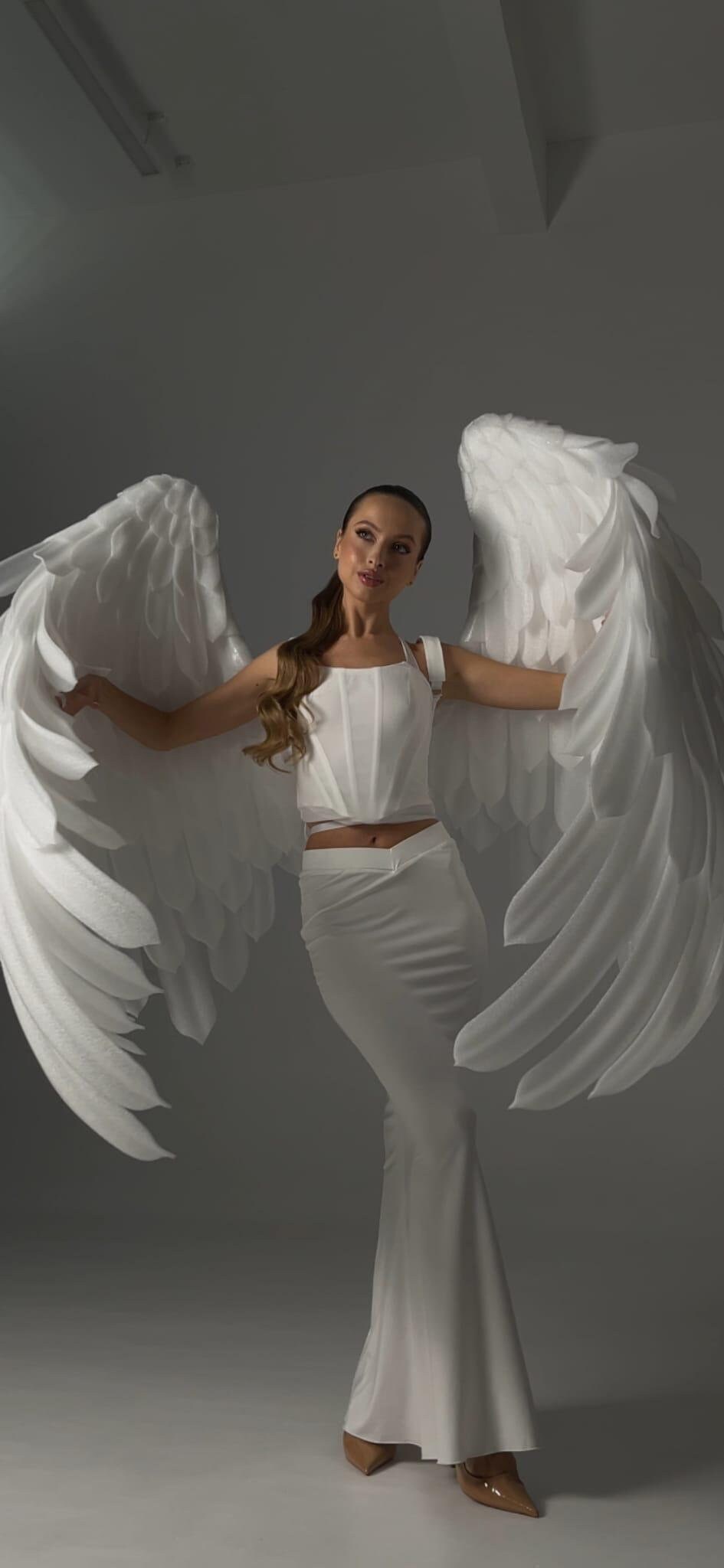 Angel wings Large wings White wings Christmas wings Wedding wings Halloween costume