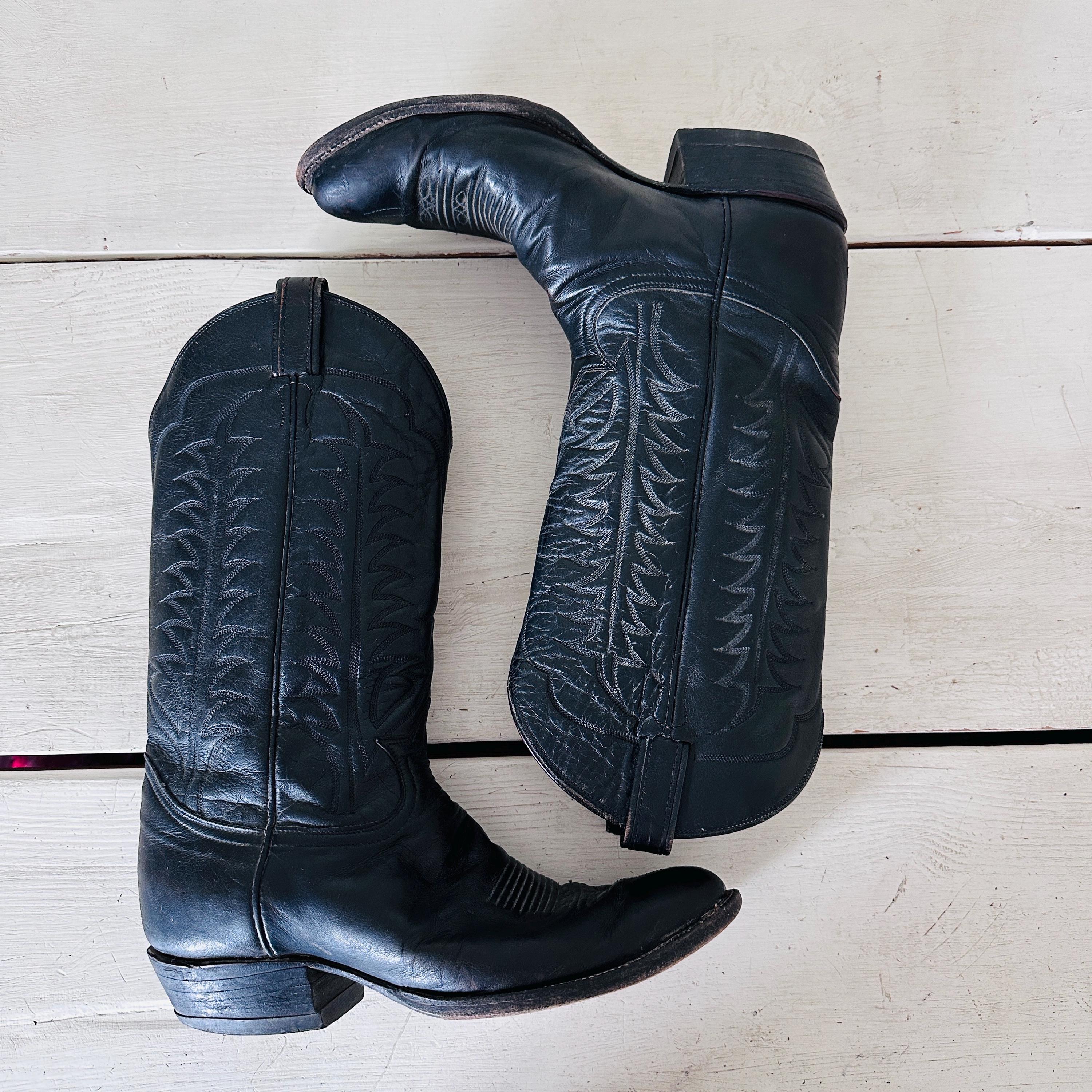 70s Tony Lama Boots - Etsy