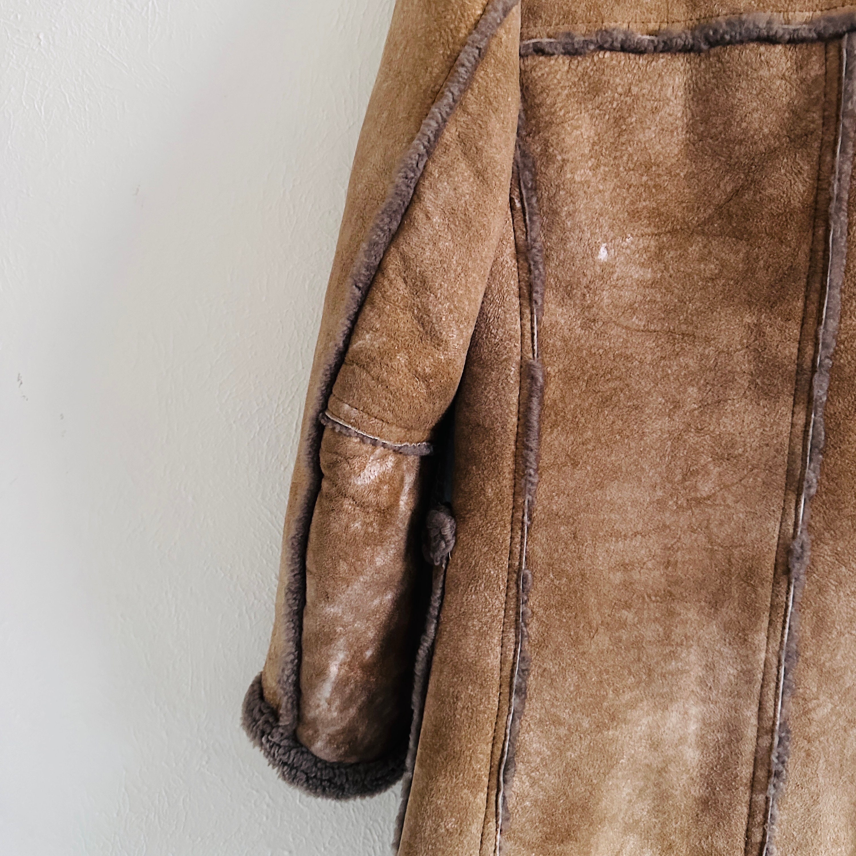 Top of the line sheepskin jacket from Knight of New Zealand