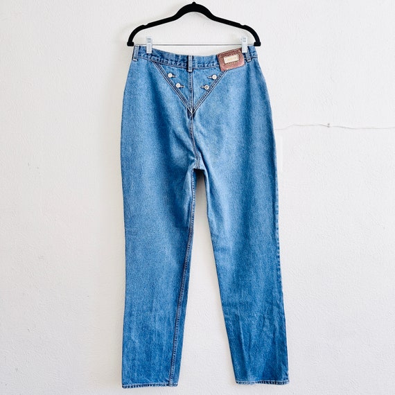 80s LAWMAN Western Jeans, Waist 32, 90s Vintage S… - image 3