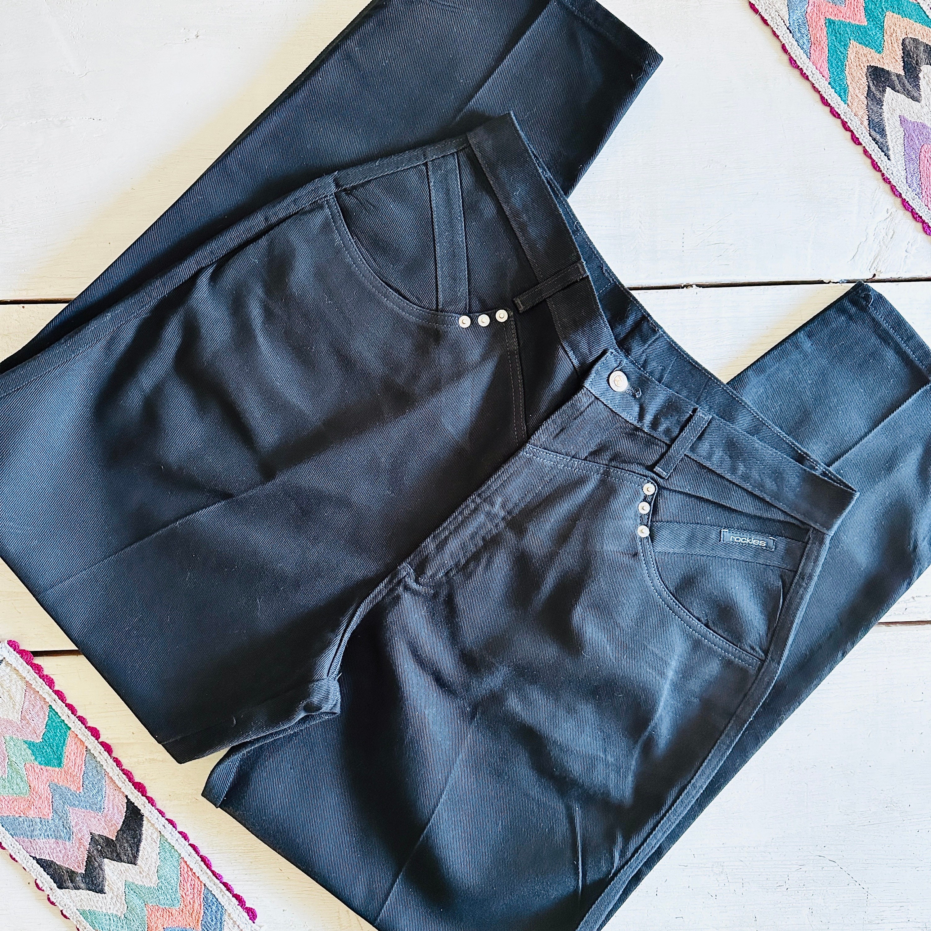 【PERSTEP】23FW★ Rocky Denim Pants Rocky Jeans 3/4 - Etsy