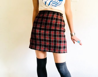 plus size mini skirts 60s