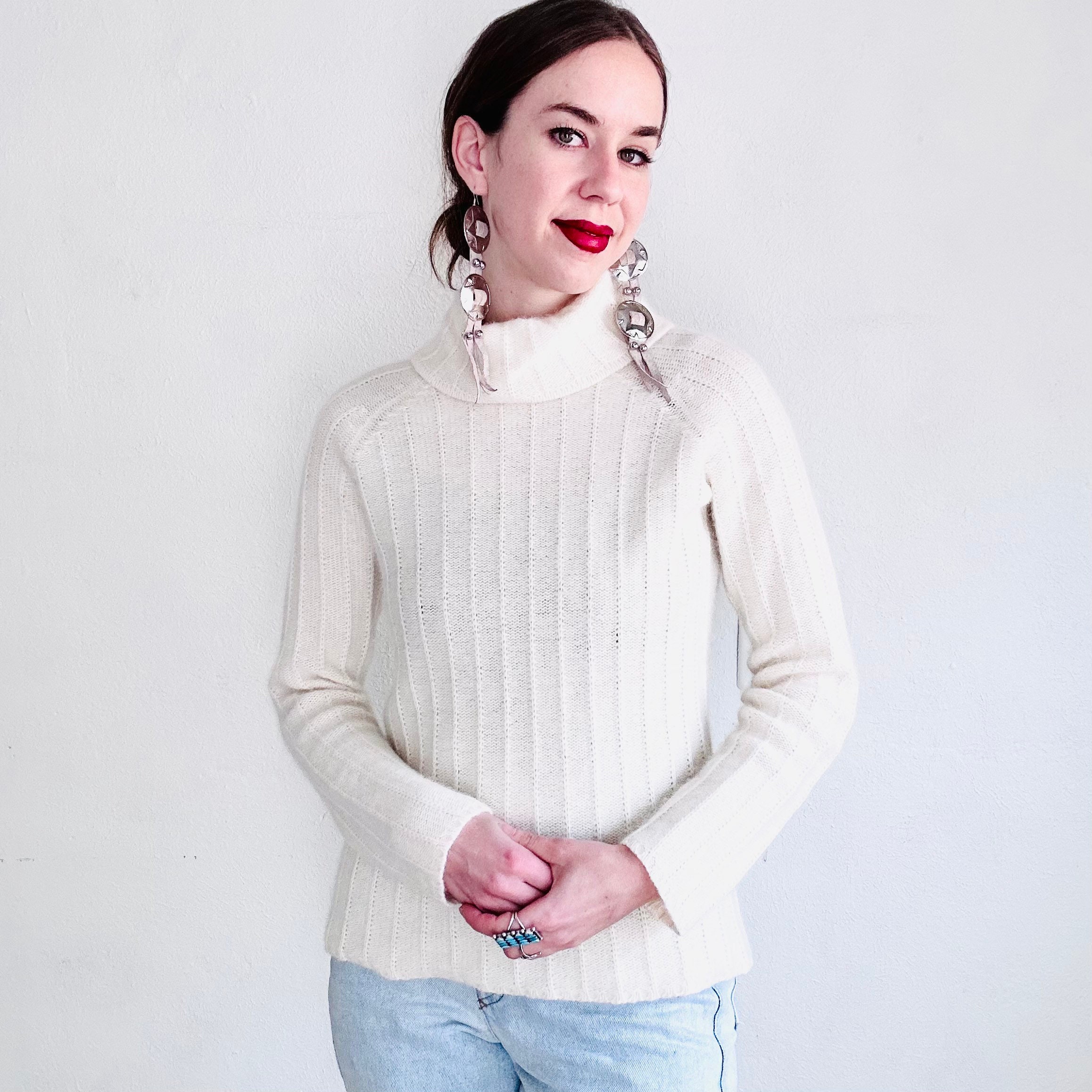 Buy White Turtleneck Online In India -  India