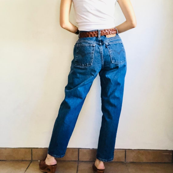 Vintage LEVIS 550 Jeans, 30 Waist, 90s Medium Sto… - image 1